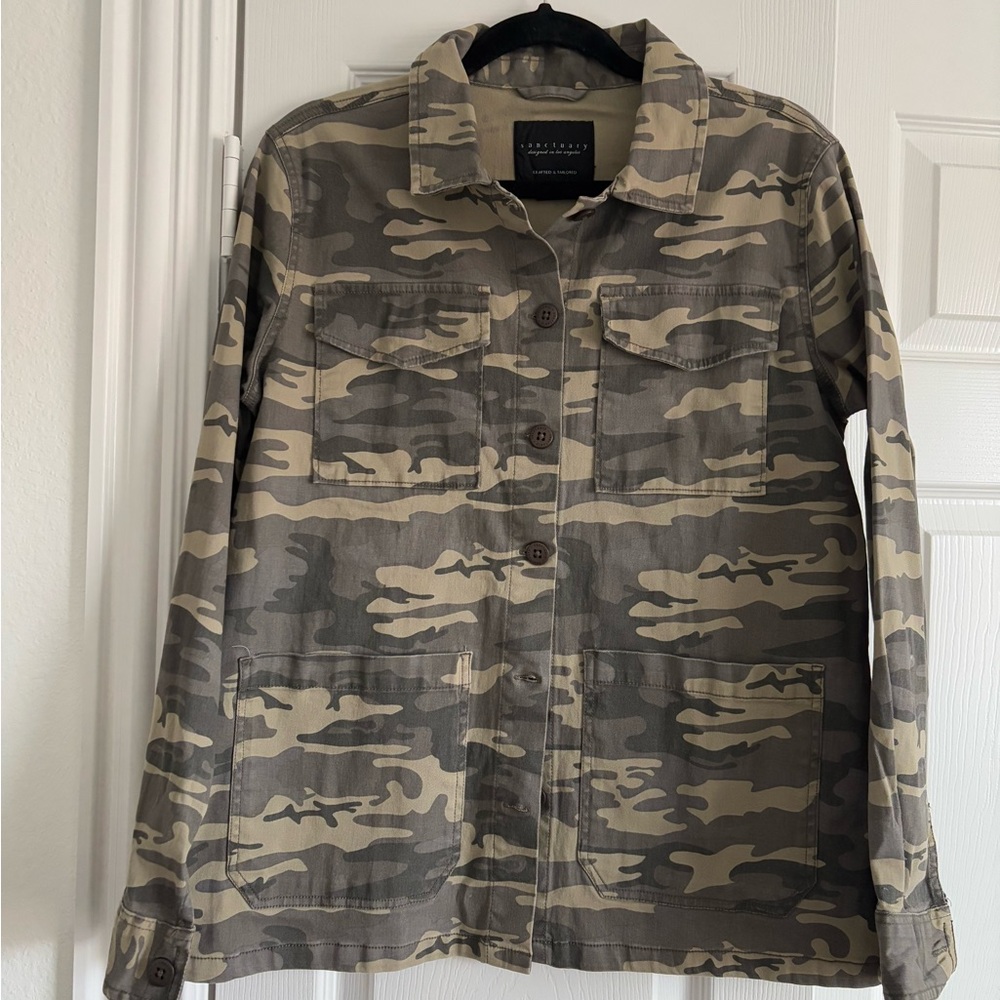Camouflage Sanctuary Shirt-Jacket
